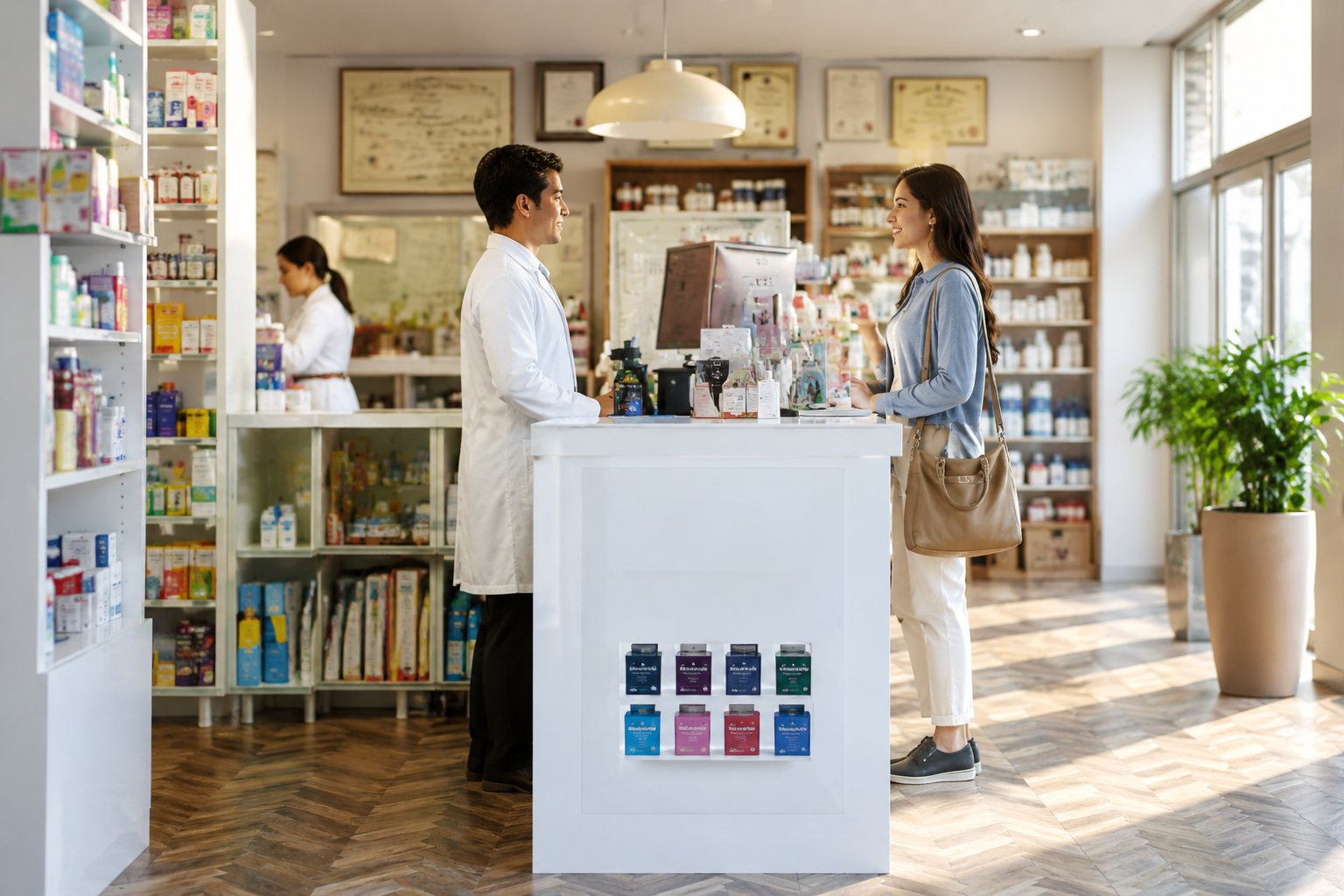 Retail pharmacy overflow